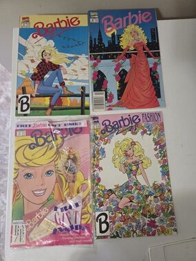 Vintage Barbie Comic Lot Of 4